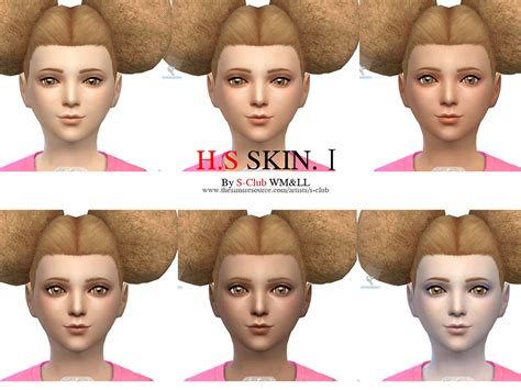 The Sims Resource S Club Wmll Thesims4 Hs Skintones I