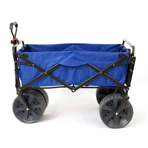 Mac Sports Collapsible Heavy Duty All Terrain Beach Utility Wagon With