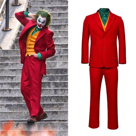 2019 New Movie Joker Origin Cosplay Joaquin Phoenix Arthur Fleck