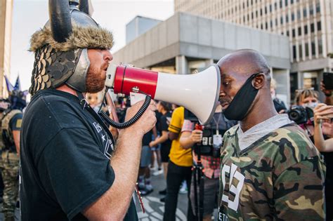 Opposing Groups Confront Each Other At Kentucky Derby Protest Thegrio