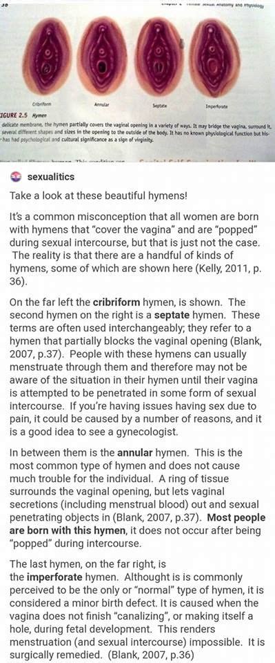Lies About The Hymen Are Used To Justify The Policing Of Sexuality And