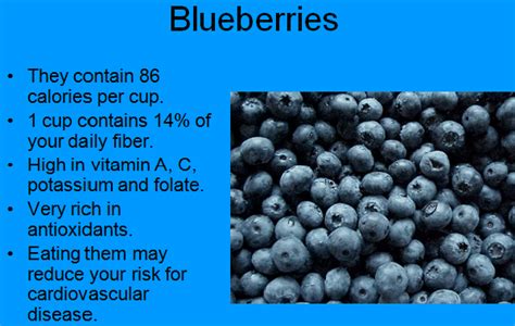 We started growing them in the early 1990s. Vitamins in Blue and Green Fruits | The Nutritionist Reviews