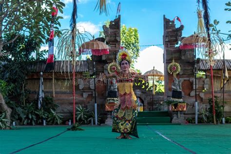 Bali Indonesia May 5 2017 Barong Dance On Bali Indonesia Barong