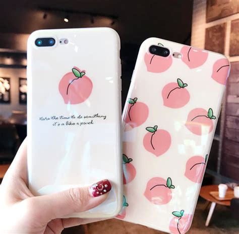 Peach Phone Case For Iphone66s6p77p88plusxxsxrxsmax Apple