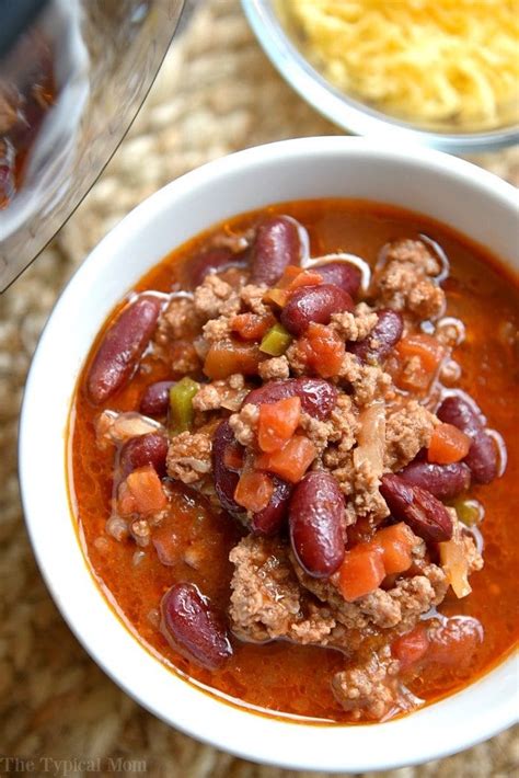 Instant Pot Chili · The Typical Mom