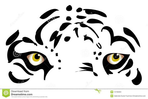 Tiger Eyes Clip Art