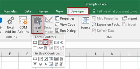 How To Insert And Delete Checkboxes In Excel 2016 Cells