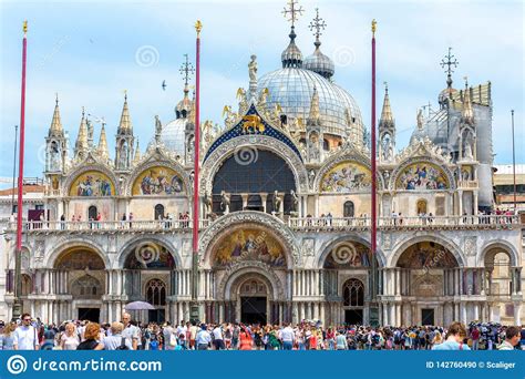 Basilica Di San Marco Or St Mark S Cathedral In Venice