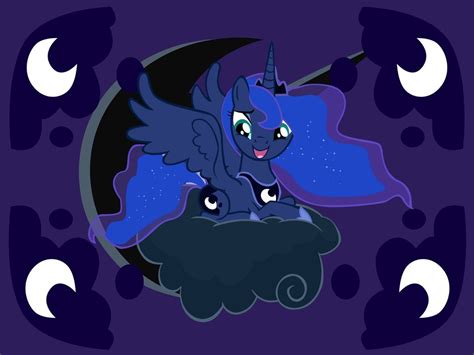 Image Fanmade Princess Luna Art With Cutie Marks In The Corners