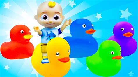 Five Little Ducks Song Cocomelon Toys Nursery Rhymes And Kids Songs