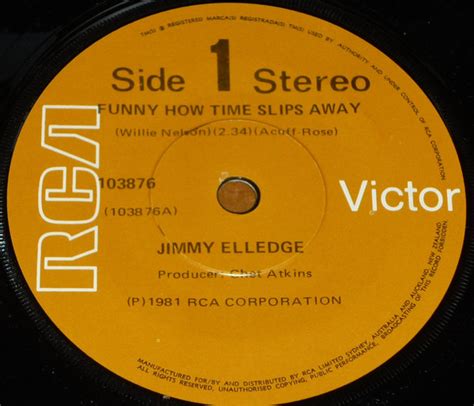 jimmy elledge funny how time slips away 1981 vinyl discogs