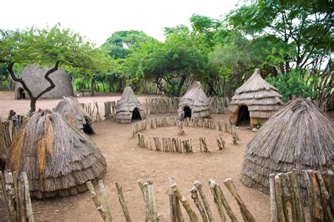 Zulu Cultural Village Adjacent To Zulu Nyala African House Vibes Art