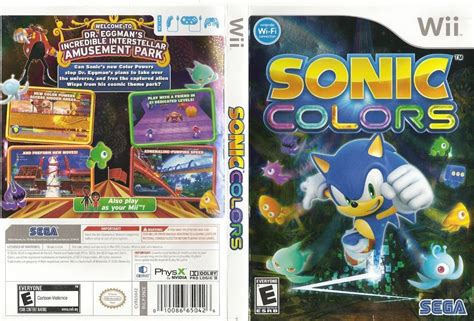 Sonic Colors Nintendo Wii 2010 For Sale Online Ebay Wii Wii