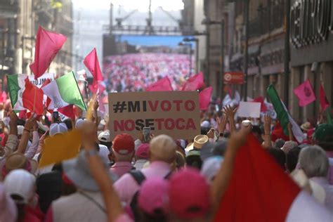 CdMx Marcha Para Defender Al INE FOTOS Grupo Milenio
