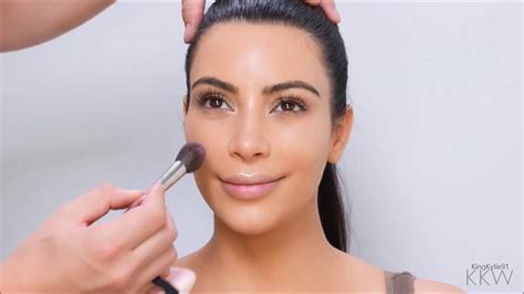 Kim Kardashian The Perfect Makeup Routine Complete Foundation