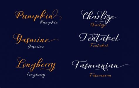 Free 14 Calligraphic Fonts In Ttf Otf