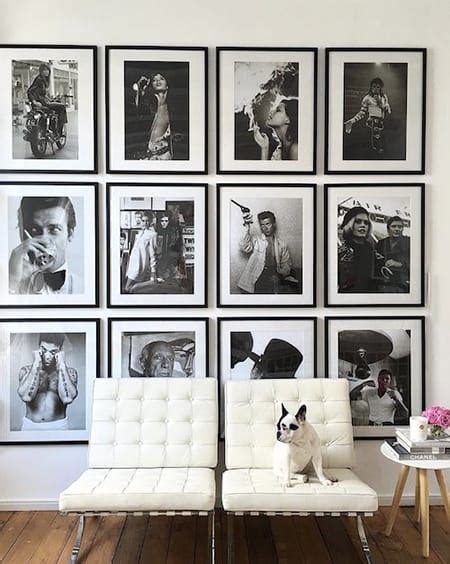 The Chic Look Of A Black And White Gallery Wall Megan Morris