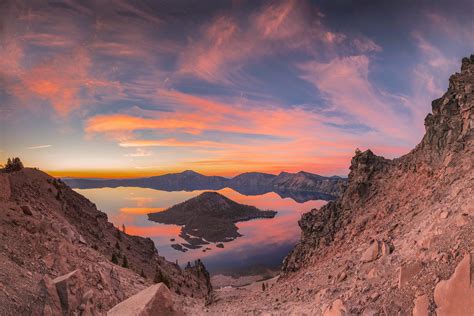 Crater Lake Sunrise Getty Photography