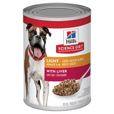 Discover science diet dog food, u.s. Buy Hills Science Diet Adult Light Liver Canned Dog Food ...