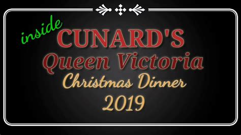 Hy vee holiday hours 2019. Inside cunard's qv Christmas Dinner menu 2019 - YouTube