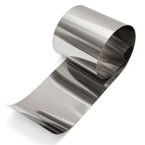 005mmx100mmx1m Stainless Steel Foil Sheet Foil Plate Ebay