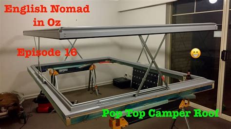 Building A Pop Up Roof For The Camper Trailer Part Vlrengbr