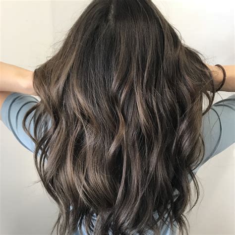 Ash Brown Balayage Long Hair Balayage Long Hair Brown Balayage Balayage Hair Ash