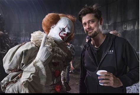 Bill And Andy On Set Looking Fierce Bill Skarsgard Pennywise The