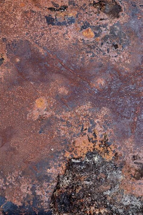High Quality Old Grunge Rusted Sheet Metal Texture Rust And Oxidized
