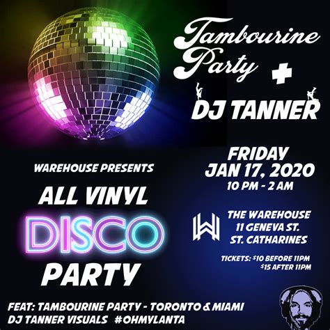 Tickets For All Vinyl Disco Party In St Catharines From Indoorshoes Events