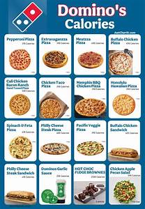 Domino 39 S Calories Chart Nutrition Guide