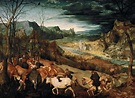 Pieter Bruegel the Elder : The Return of the Herd (also ...