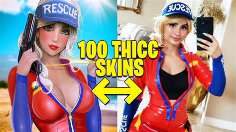 Top 100 Thicc Fortnite Skins In Real Life Updated Pt