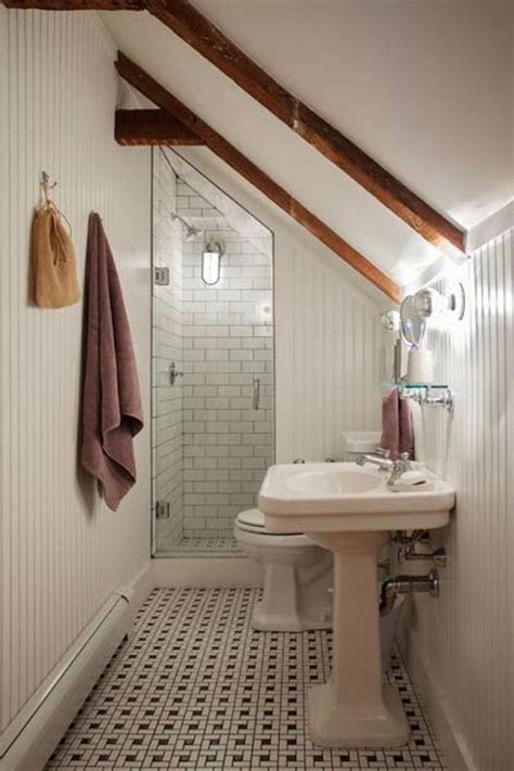 30fabulous Small Bathroom Ideas Attic Master Bedroom Loft Bathroom