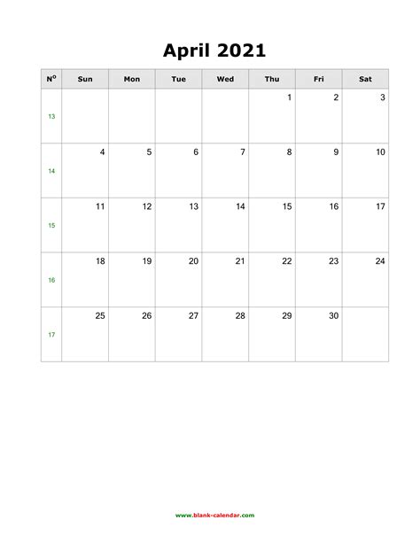 April 2021 Calendar Printable April 2021 513ss Calendar Michel
