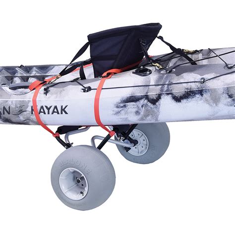 Malone Racks Widetraks Large Kayakcanoe Cart Wballoon Beach Wheels Ebay