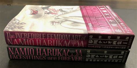 Namio Harukawa Memorial Edition Art Books Volume 1 And 2 Femdom Art Japan