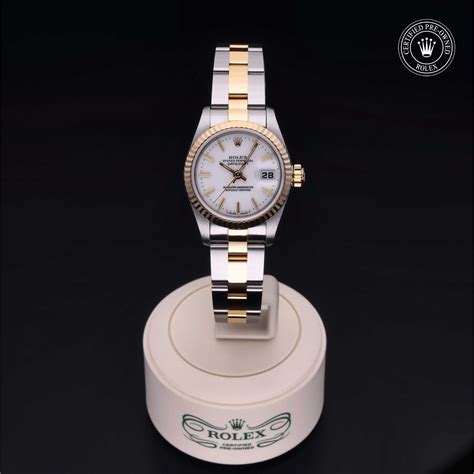 Rolex Certified Pre Owned Lady Datejust Mm In Acciaio