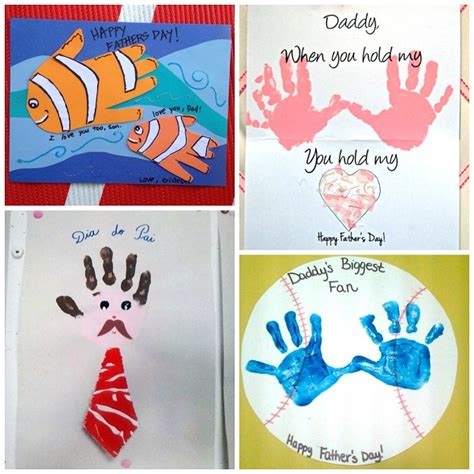 Fathers Day Handprint T Ideas From Kids Crafty Morning