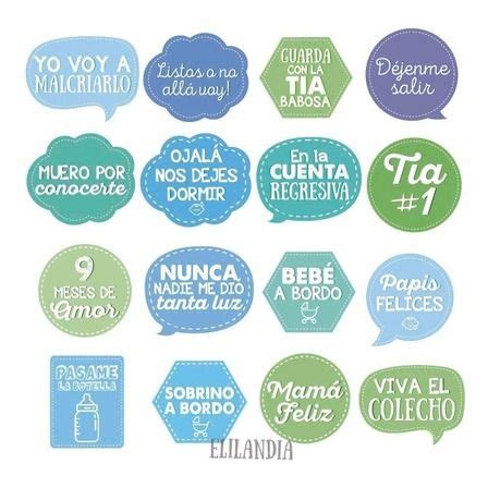 Check spelling or type a new query. Props Cartelitos Kit Baby Shower Personalizado - $ 485 | Baby shower unisex, Juegos baby shower ...