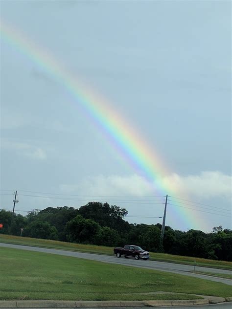 Taken Yesterday In Round Rockbiggest Rainbow Ive Ever Seen Raustin