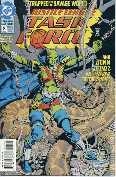 Justice League Task Force 1994 8 Dc Comics Comic Book Cover Image