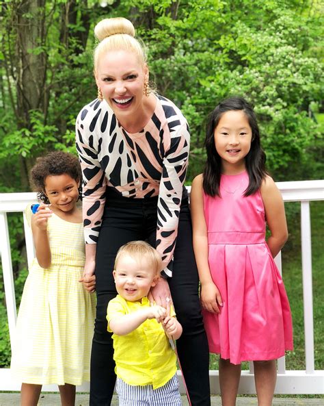 The Fab Four Katherine Heigl Poses With Her Adorable Kids After A