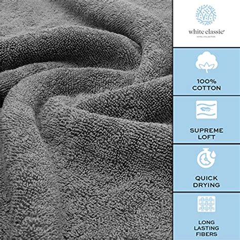 White Classic Luxury Bath Sheet Towels For Adults Extra Large