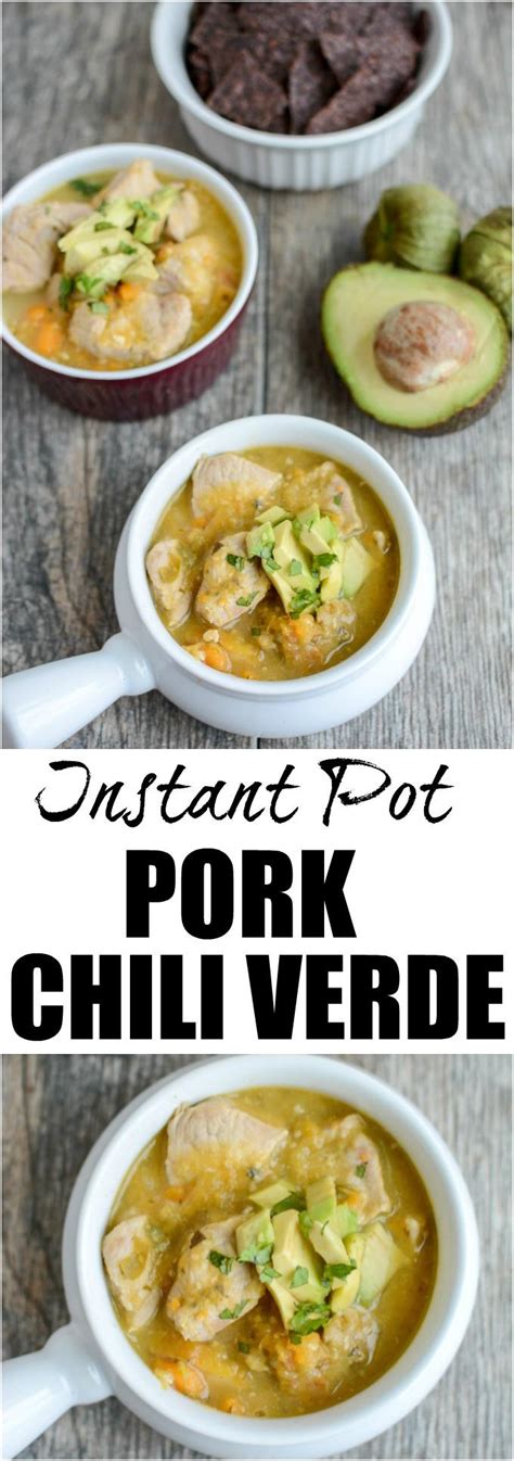 Maybe you would like to learn more about one of these? Instant Pot Pork Chili Verde