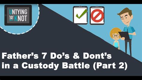 Fathers Dos And Donts In A Custody Battle Part 2 Youtube