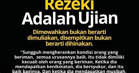 Kumpulan quotes senja tentang rindu yang lucu, bucin, hujan, fajar di pantai, anak indie alam bijak bahasa inggris dan artinya indonesia. Rezeki Adalah Ujian-Quote Hari Ini - Quote Hari Ini