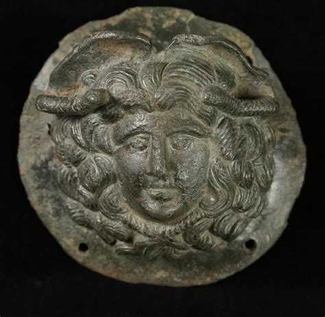 Igavel Auctions Roman Bronze Phalera Of Medusa A3wca