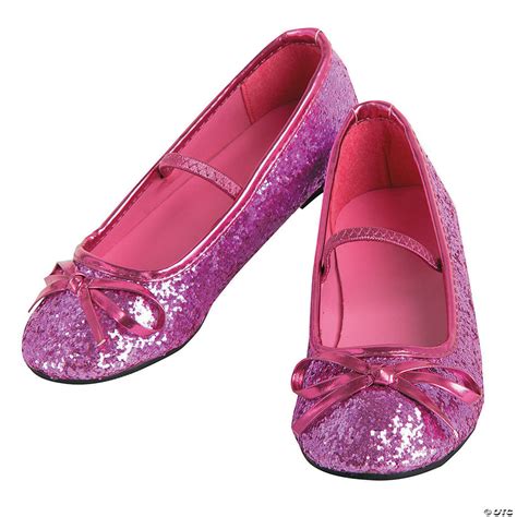Girls Pink Ballet Shoes Size 131 Oriental Trading