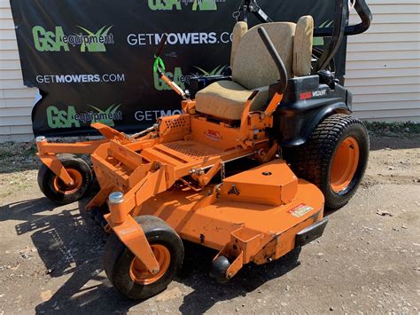 61in Scag Wildcat Commercial Zero Turn Mower W405 Hours 127 A Month